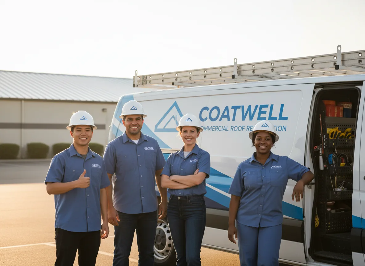 Commercial roof coating company in Media, PA